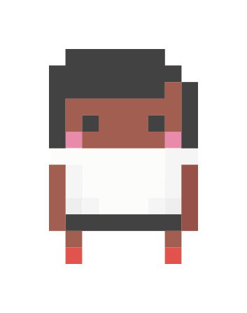 8Bit Dziewczynka Sticker by Programistki są super