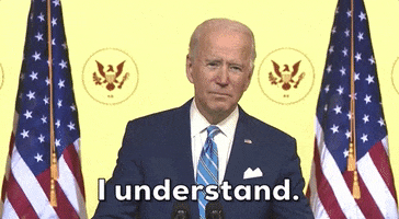 I Understand Joe Biden GIF by GIPHY News