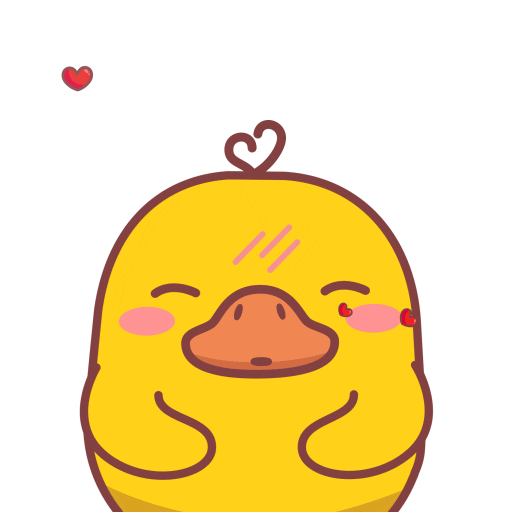 Heart Love Sticker by FOMO Duck