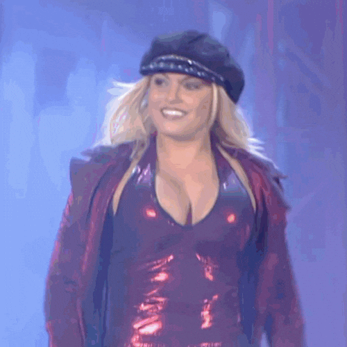 Point Walking GIF by Trish Stratus