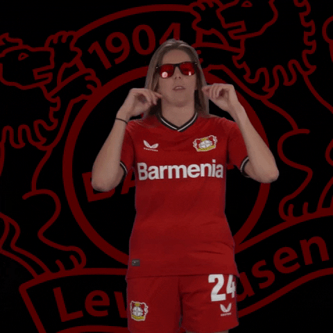 Sunglasses What GIF by Bayer 04 Leverkusen