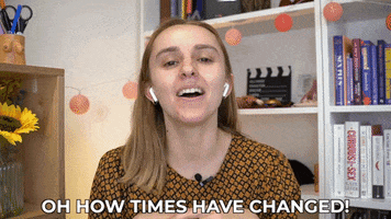 Changing Good Old Days GIF by HannahWitton