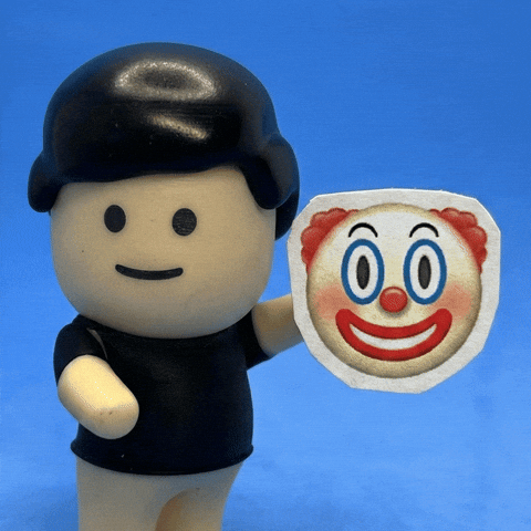 Emoji Clown GIF