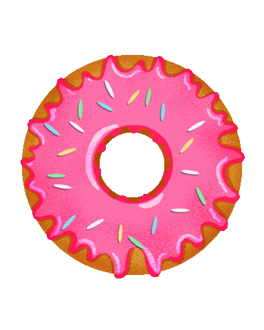 Donut Blinkie Sticker by Blinkie's Donuts