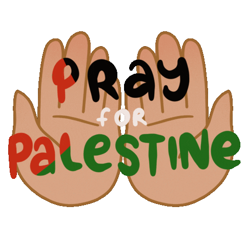Pray For Palenstine Sticker