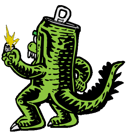 Beer Sticker by Comics & Brews