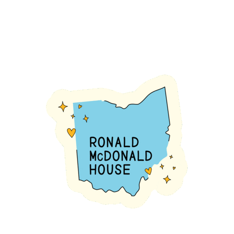 Ronald Mcdonald House Sticker by RMHC of Central Ohio