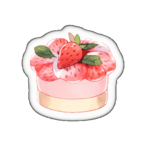 Cup Cake Cafe Sticker