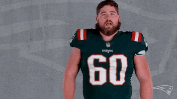 David Andrews Reaction GIF by New England Patriots