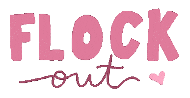 Flamingo Walter Sticker