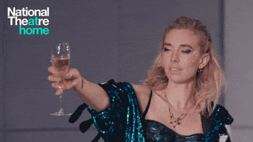 Vanessa Kirby Cheers GIF by National Theatre