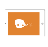 Infoskop Sticker by synMedico GmbH