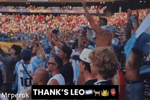Lionel Messi Cheer GIF