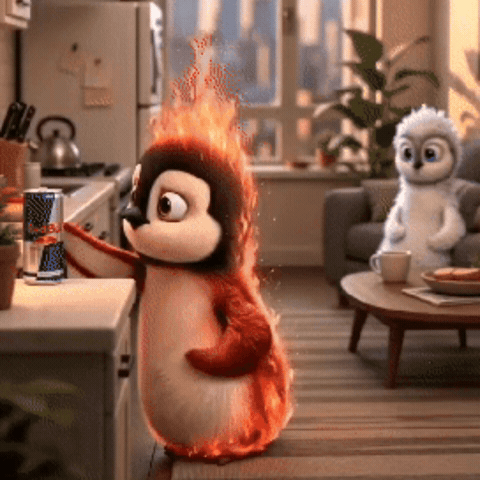 Penguin Couple GIF
