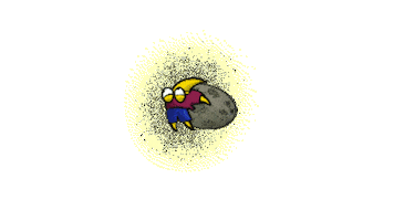 Space Star Sticker by Recreo oficial