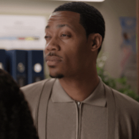 Suspicious Tyler James Williams GIF by ABC Network