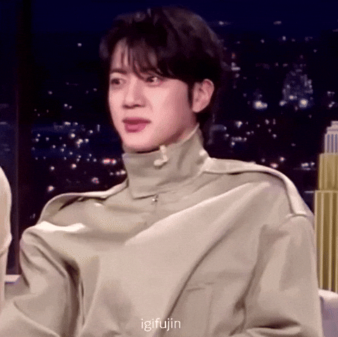 Jin Smile GIF