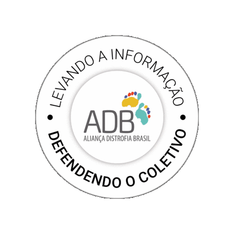 ADB – Aliança Distrofia Brasil Sticker