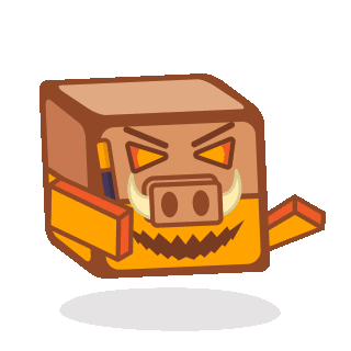 PiglinHost Sticker