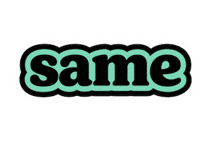Hard Agree Me Too Sticker by Drops App
