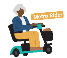 Bus Wheels Sticker by Metro Los Angeles