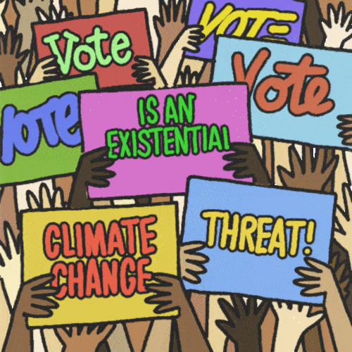 Climate Change Vote GIF by Creative Courage