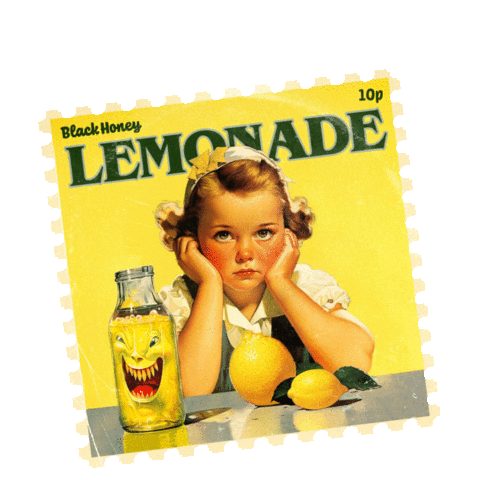 Lemonade Lemons Sticker by Black Honey