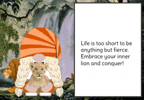 Lion Gnome GIF
