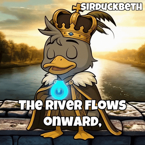 River Glow GIF by SirDuckbeth