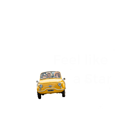 Dolcevita Fiat500 Sticker by faciletours