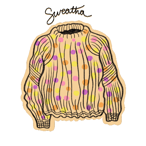 Sweater Yarn Sticker