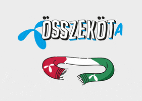 Osszekot A Szurkolas GIF by Telenor Hungary