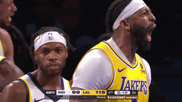 Happy Los Angeles Lakers GIF by NBA