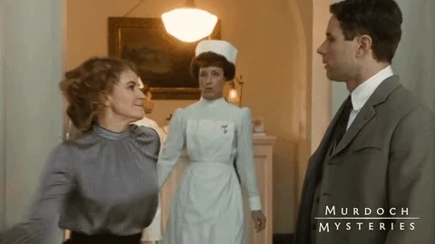 Angry Tv Show GIF by Murdoch Mysteries