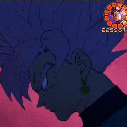 Goku Black Smile GIF