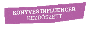 Konyves Influencer Sticker by Antikvarium.Hu