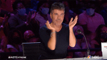 Simon Cowell Reaction GIF by America's Got Talent