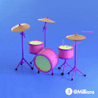 Smash Bass Drum GIF by Millions
