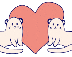 Valentines Day Love Sticker by OtterHalf