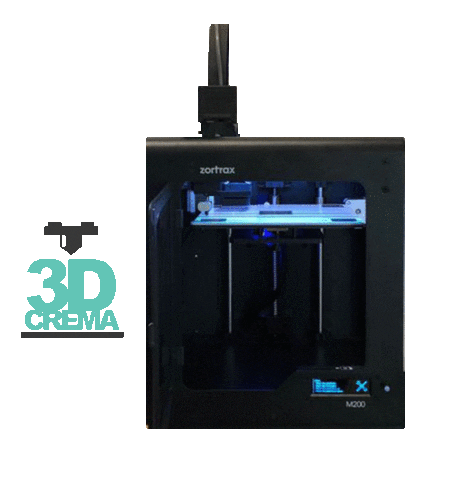 M200 Zortrax Sticker by Stampa 3D Crema