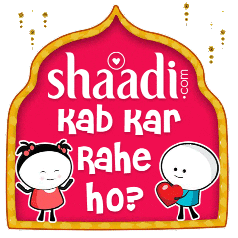 Shaadi.com Sticker
