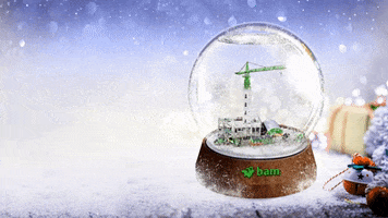 Christmas Snow GIF by Werken bij BAM
