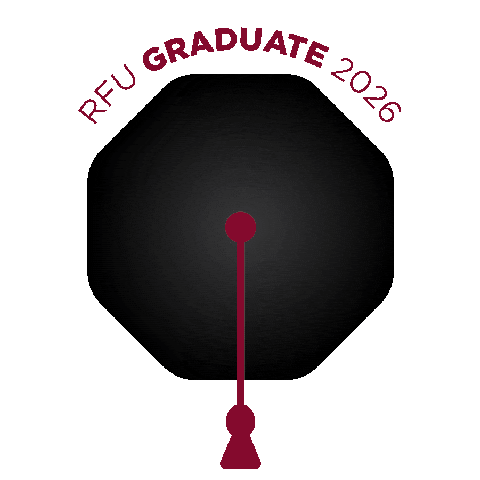 Rfu Sticker by Rosalind Franklin University of Medicine and Science