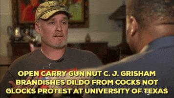 michalspocko the daily show university of texas dildos open carry GIF