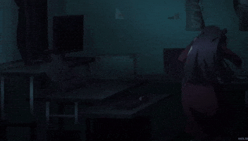 Magical Girl Rage Quit GIF