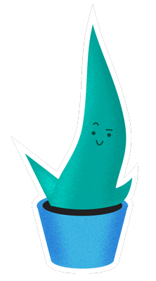 Happy Sticker