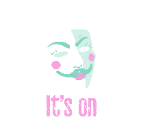 Anonymous Sticker by Déborah [Debynski.com]