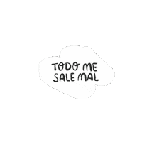 Todo Me Sale Mal Sneakers Sticker