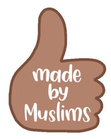 Made By Muslims Sticker by My Salah Mat
