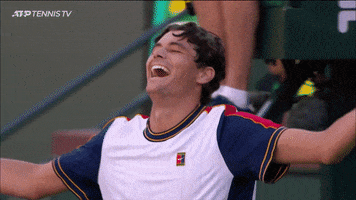 Happy Indian Wells GIF by Tennis TV